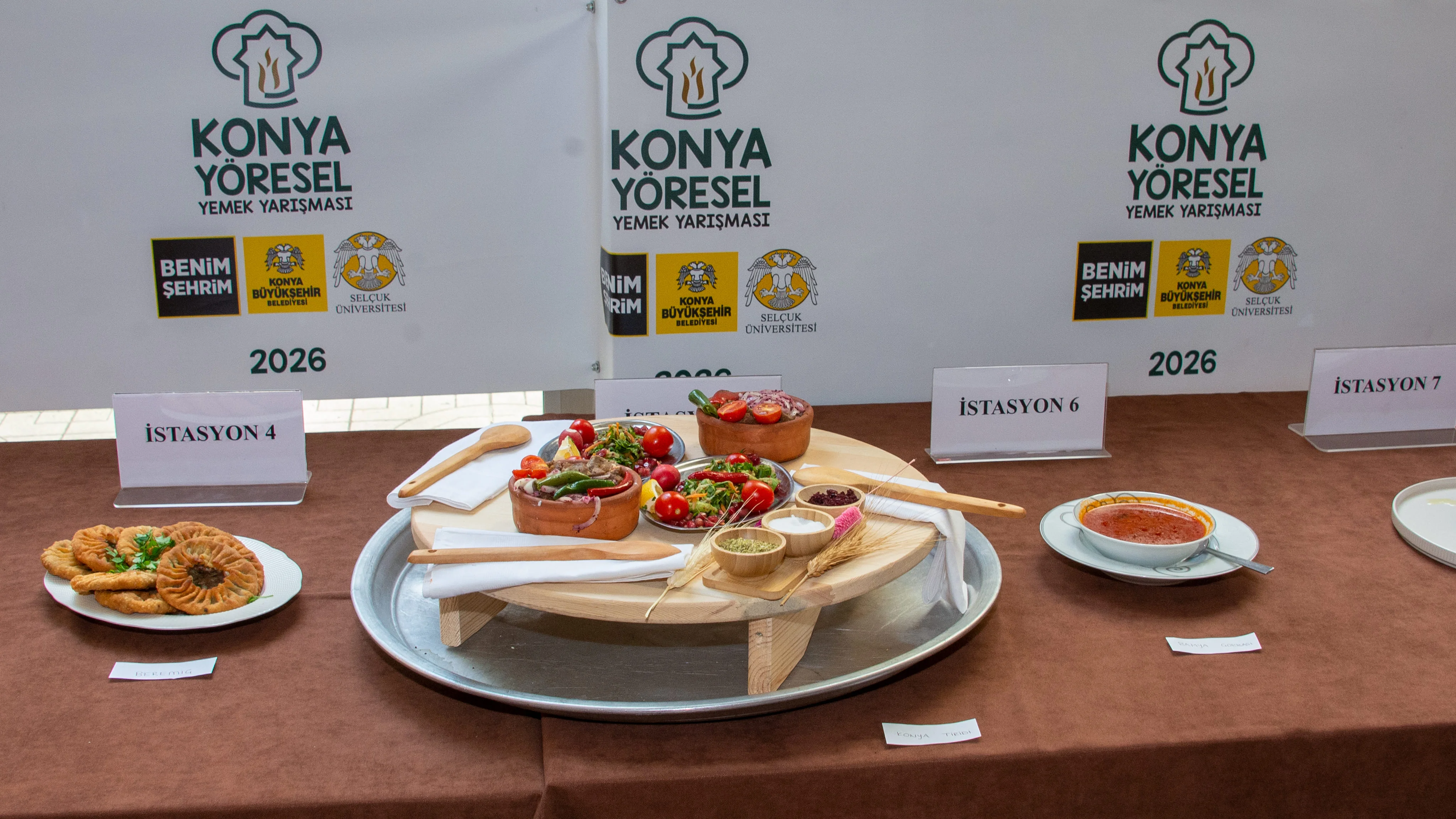 Konya Yöresel Yemek Yarışması başladı